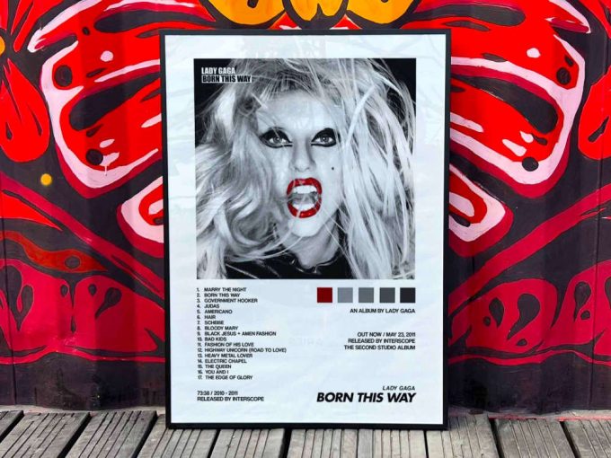 Lady Gaga &Quot;Born This Way Special Edition&Quot; Album Cover Poster #2 2
