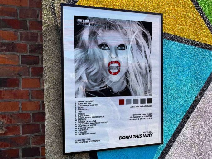 Lady Gaga &Quot;Born This Way Special Edition&Quot; Album Cover Poster #2 3