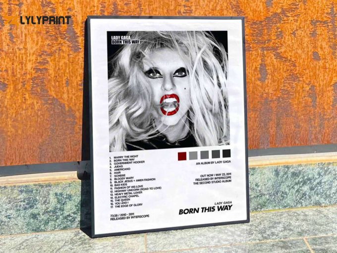 Lady Gaga &Amp;Quot;Born This Way Special Edition&Amp;Quot; Album Cover Poster #2 1
