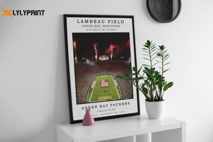 Lambeau Field Stadium Poster 2