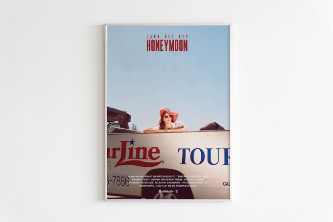 Lana Del Rey 'Honeymoon' Album Poster 2