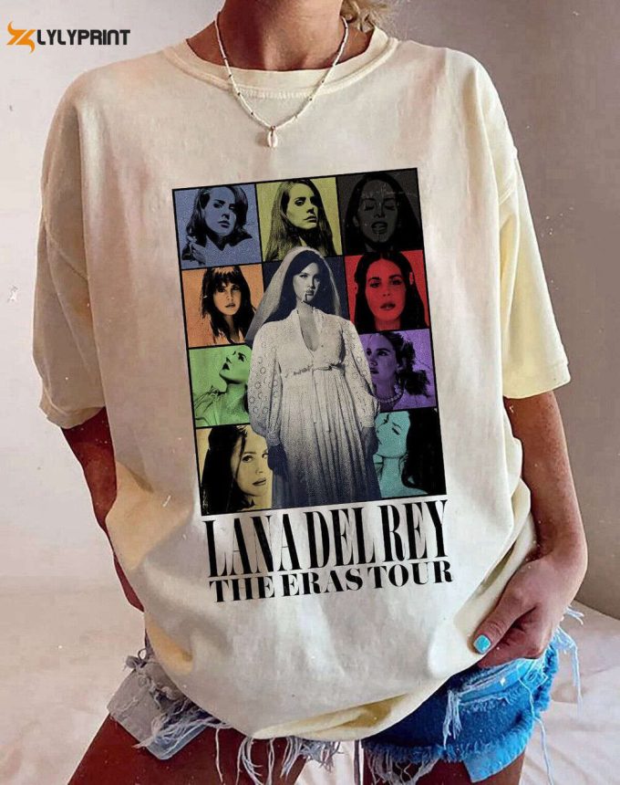 Lana Del Rey Ultraviolence Born To Die Album Graphic T-Shirt - 90S Lana Del Rey Shirt Perfect Christmas Gift 1