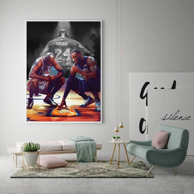 Lebron And Michael Jordan Poster 3