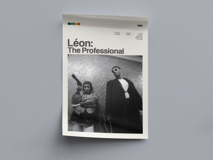 Leon Movie Poster, Modern Movie Poster 2