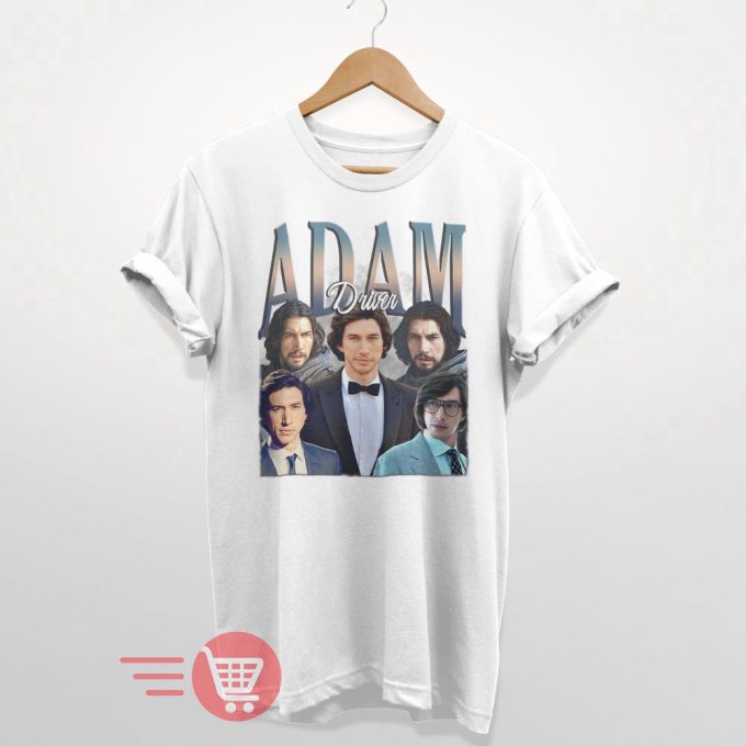 Limited Adam Driver Vintage T-Shirt, Gift For Women And Man Unisex T-Shirt 4