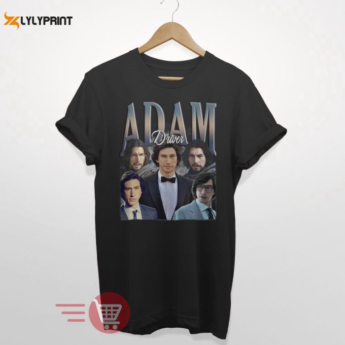 Limited Adam Driver Vintage T-Shirt, Gift For Women And Man Unisex T-Shirt 1