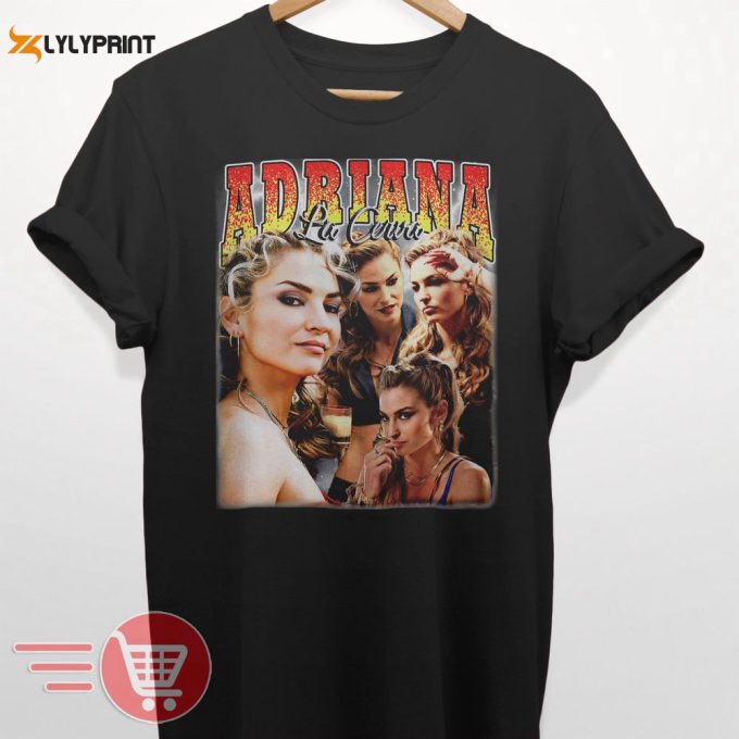 Limited Adriana La Cerva Vintage T-Shirt, Gift For Women And Man Unisex T-Shirt 1