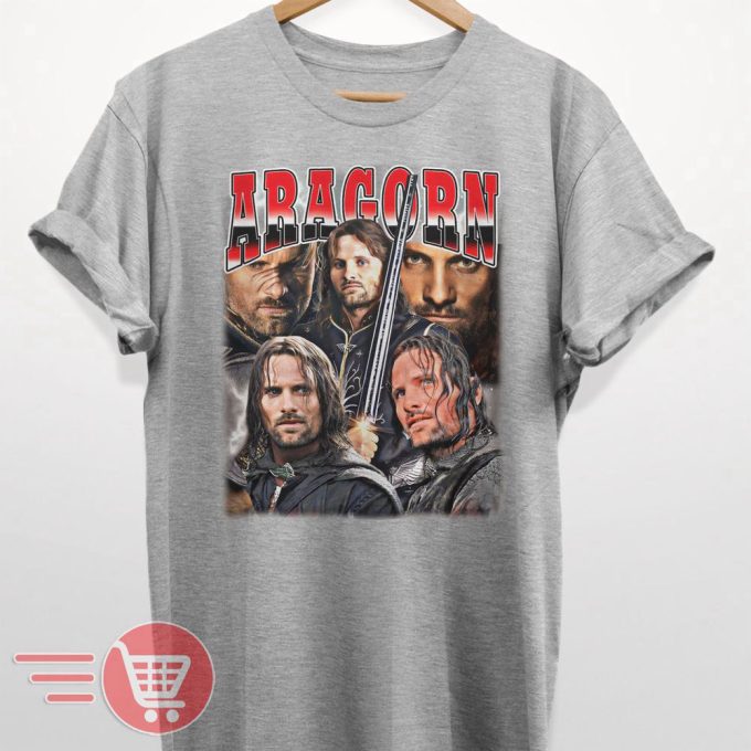 Limited Aragorn Vintage T-Shirt, Gift For Women And Man Unisex T-Shirt 2