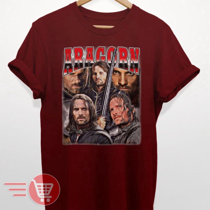 Limited Aragorn Vintage T-Shirt, Gift For Women And Man Unisex T-Shirt 3