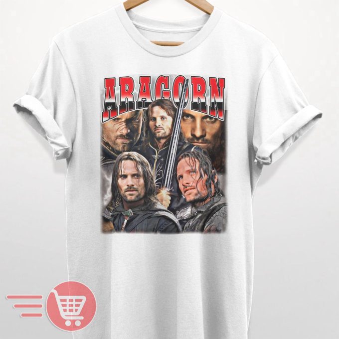 Limited Aragorn Vintage T-Shirt, Gift For Women And Man Unisex T-Shirt 4