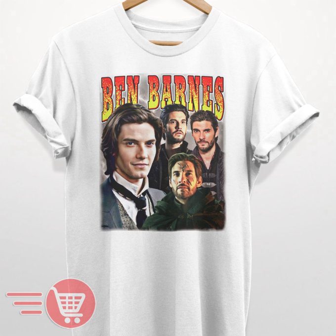 Limited Ben Barnes Vintage T-Shirt, Gift For Women And Man Unisex T-Shirt 4