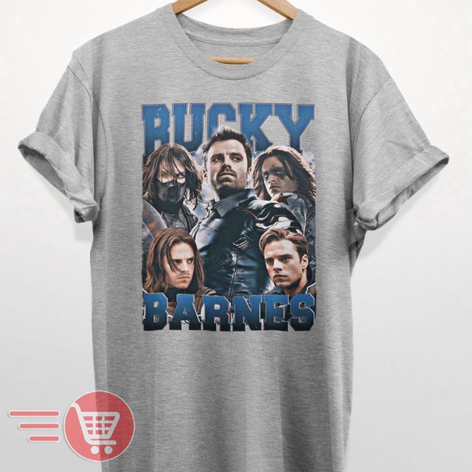 Limited Bucky Barnes Vintage T-Shirt, Gift For Women And Man Unisex T-Shirt 2