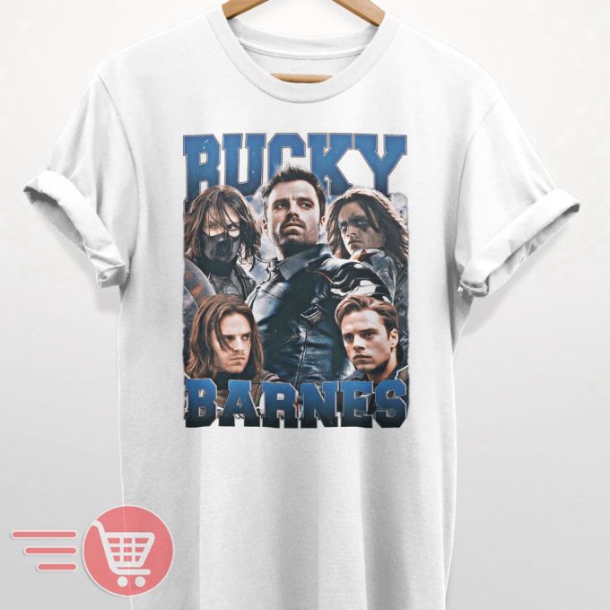 Limited Bucky Barnes Vintage T-Shirt, Gift For Women And Man Unisex T-Shirt 4