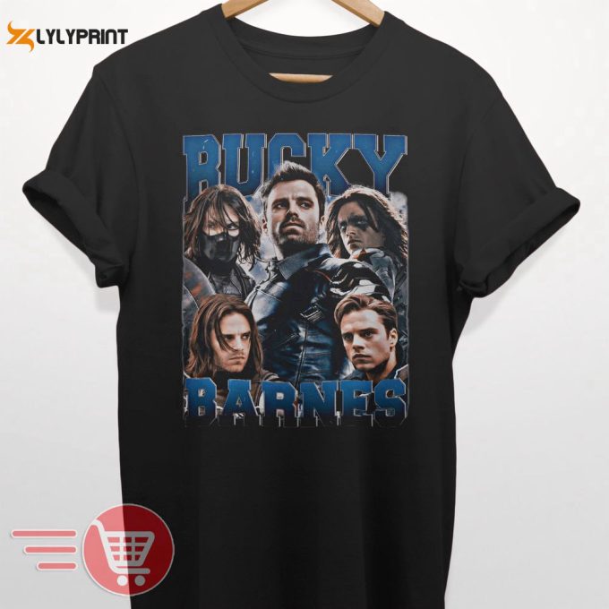 Limited Bucky Barnes Vintage T-Shirt, Gift For Women And Man Unisex T-Shirt 1