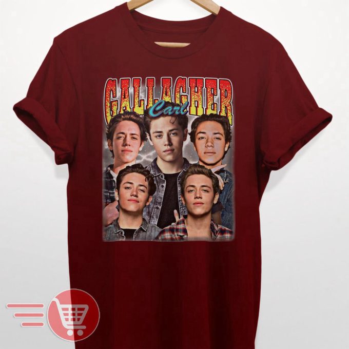 Limited Carl Gallagher Vintage T-Shirt Gift For Women And Man Unisex T-Shirt 3