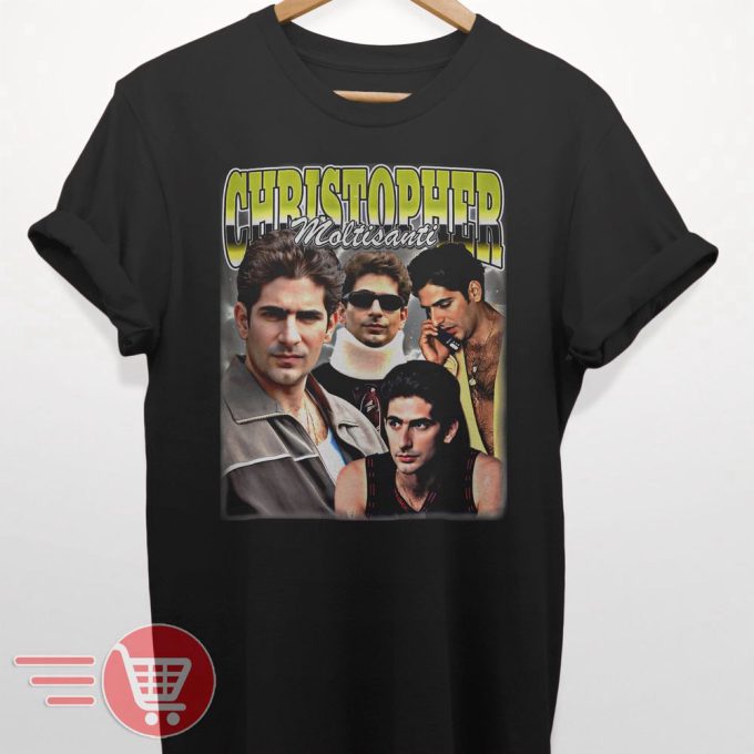 Limited Christopher Moltisanti Vintage T-Shirt, Gift For Women And Man Unisex T-Shirt 1