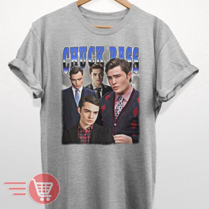 Limited Chuck Bass Vintage T-Shirt, Gift For Women And Man Unisex T-Shirt 2