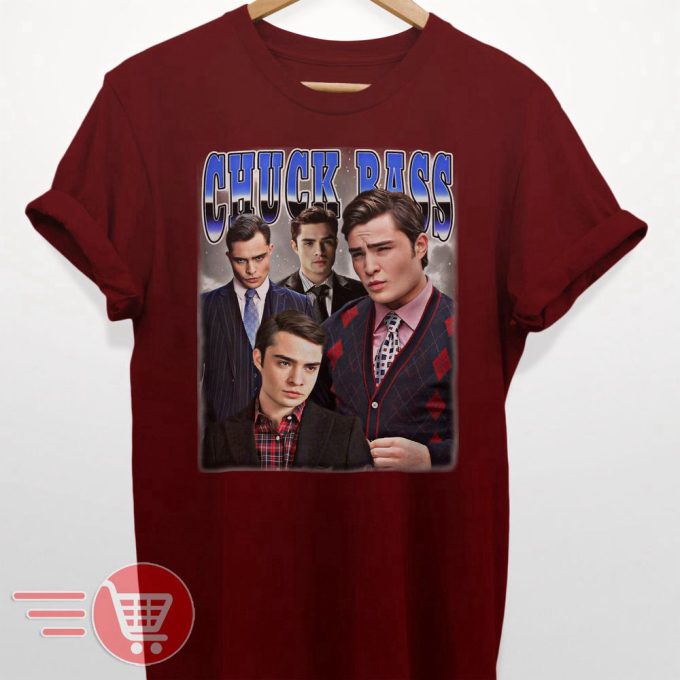 Limited Chuck Bass Vintage T-Shirt, Gift For Women And Man Unisex T-Shirt 3