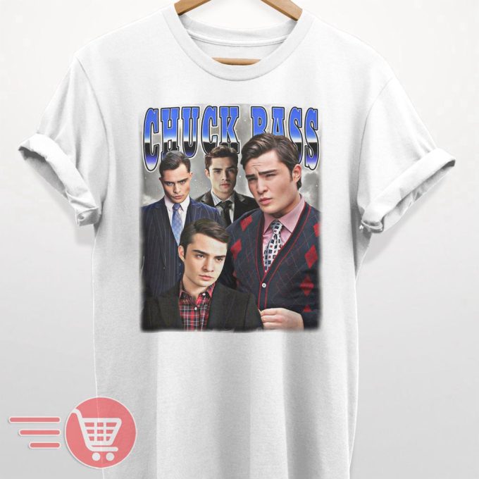 Limited Chuck Bass Vintage T-Shirt, Gift For Women And Man Unisex T-Shirt 4