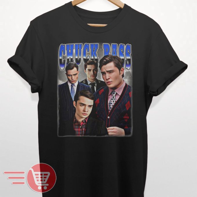 Limited Chuck Bass Vintage T-Shirt, Gift For Women And Man Unisex T-Shirt 1