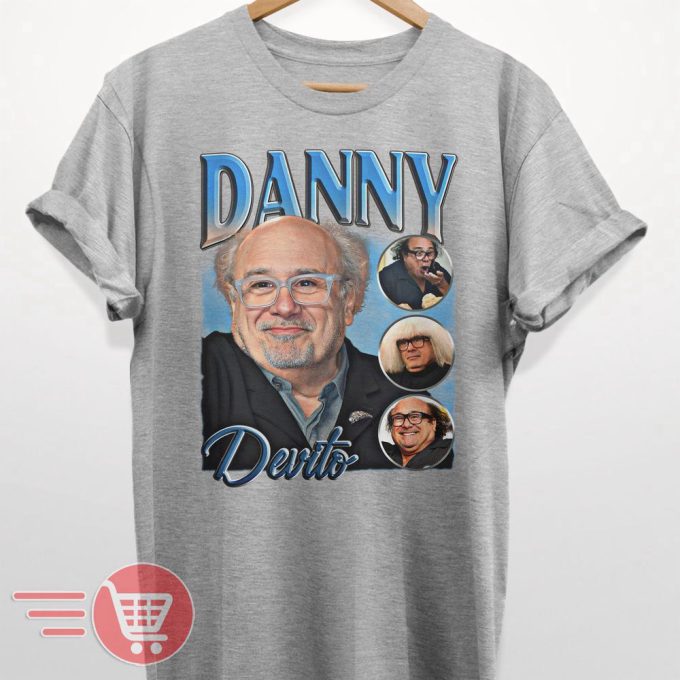 Limited Danny Devito Vintage T-Shirt, Gift For Women And Man Unisex T-Shirt 2