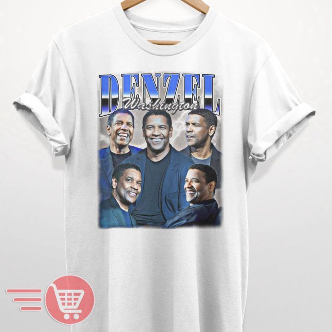 Limited Denzel Washington Vintage T-Shirt Gift For Women And Man Unisex T-Shirt 3