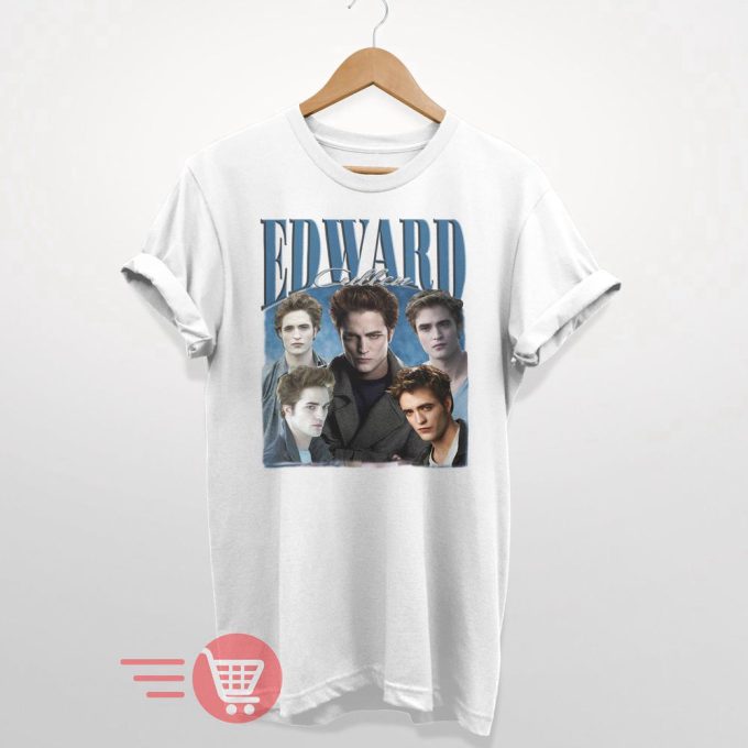 Limited Edward Cullen Vintage T-Shirt, Gift For Women And Man Unisex T-Shirt 4