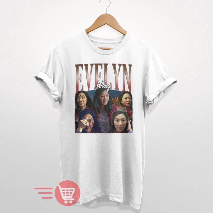 Limited Evelyn Wang Vintage T-Shirt, Gift For Women And Man Unisex T-Shirt 4