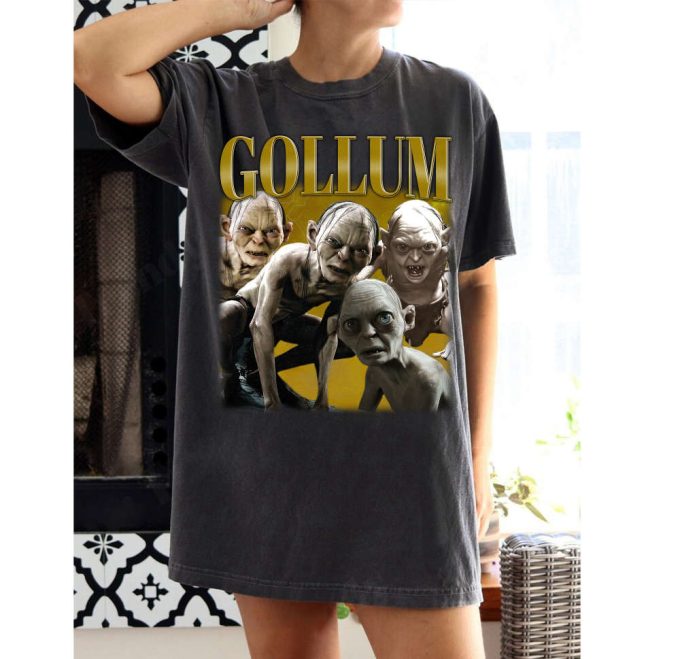 Limited Gollum T-Shirt Gollum Shirt Gollum Tees Gollum Sweater Vintage Movie Vintage T-Shirt Classic Movie Birthday Gifts 2