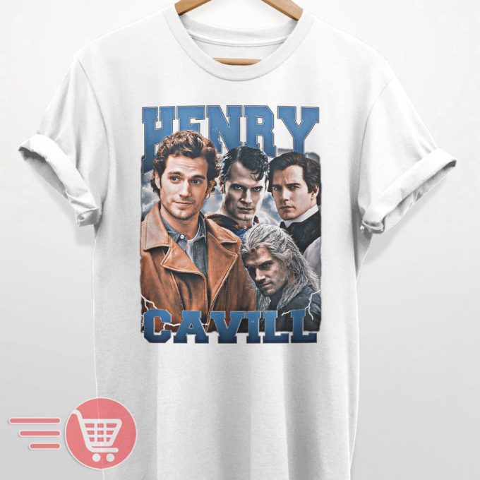 Limited Henry Cavill Vintage T-Shirt, Gift For Women And Man Unisex T-Shirt 4