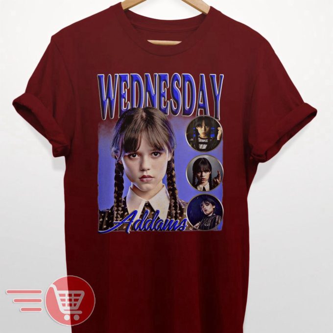 Limited Jenna Ortega Vintage T-Shirt, Gift For Women And Man Unisex T-Shirt Best Seller 3