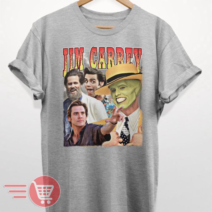 Limited Jim Carrey Vintage T-Shirt Gift For Women And Man Unisex T-Shirt 2