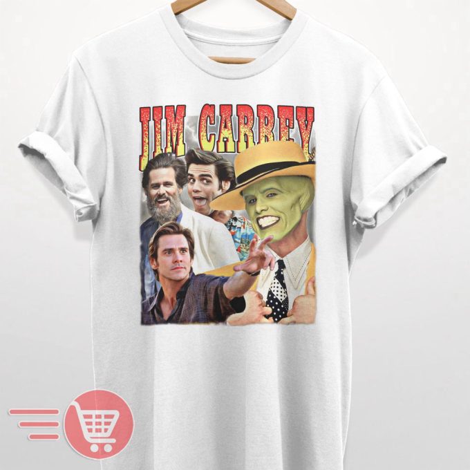 Limited Jim Carrey Vintage T-Shirt Gift For Women And Man Unisex T-Shirt 4