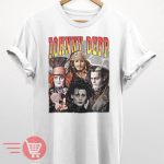 Limited Johnny Depp Vintage T-Shirt, Gift For Women and Man Unisex T-Shirt