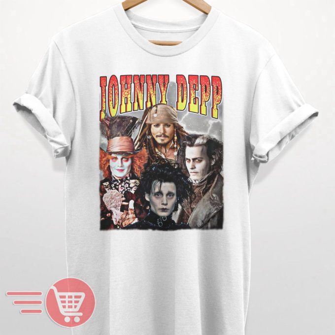 Limited Johnny Depp Vintage T-Shirt, Gift For Women And Man Unisex T-Shirt