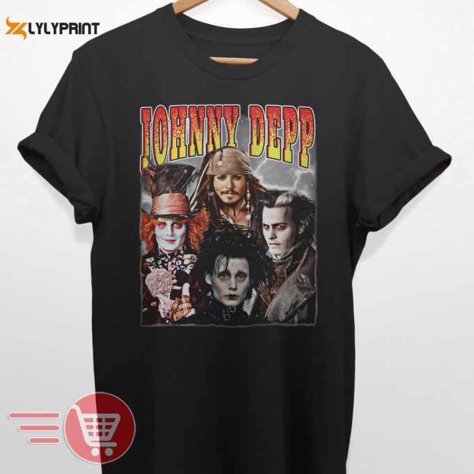 Limited Johnny Depp Vintage T-Shirt, Gift For Women And Man Unisex T-Shirt