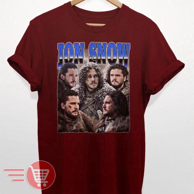 Limited Jon Snow Vintage T-Shirt, Gift For Women And Man Unisex T-Shirt 3