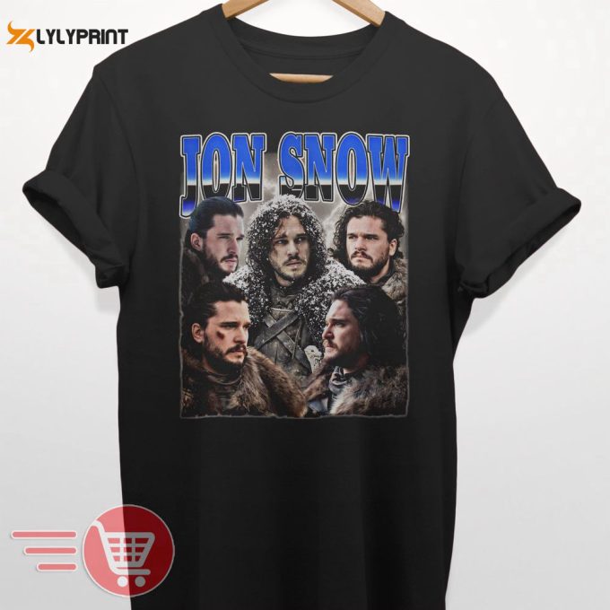 Limited Jon Snow Vintage T-Shirt, Gift For Women And Man Unisex T-Shirt 1