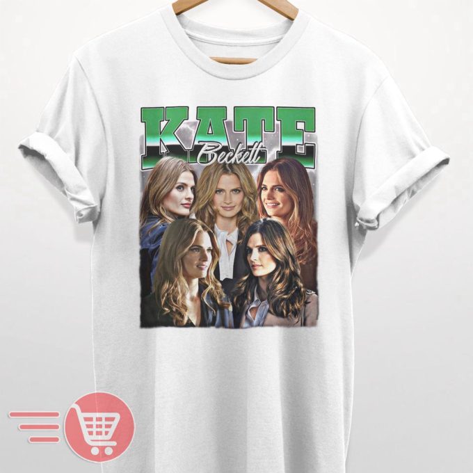 Limited Kate Beckett Vintage T-Shirt, Gift For Women And Man Unisex T-Shirt 4