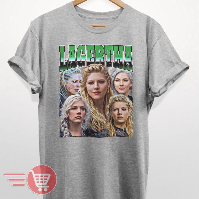 Limited Lagertha Vintage T-Shirt, Gift For Women And Man Unisex T-Shirt 2