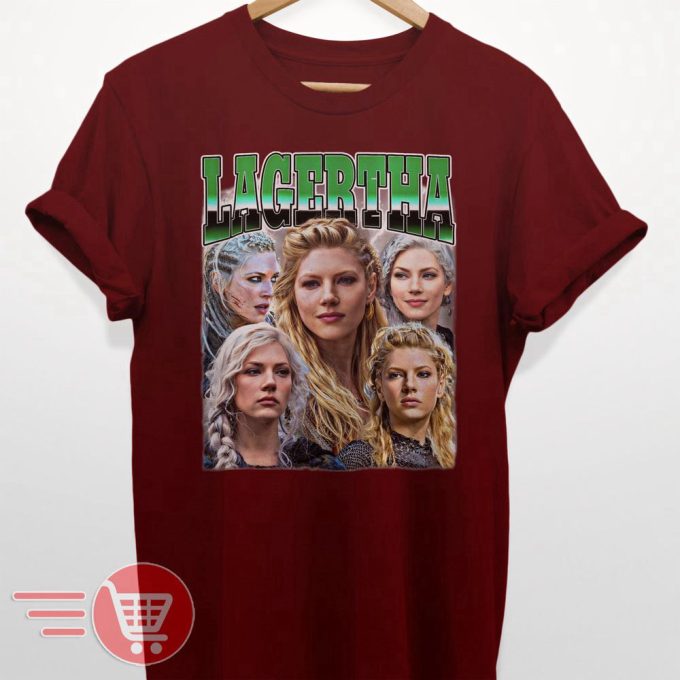 Limited Lagertha Vintage T-Shirt, Gift For Women And Man Unisex T-Shirt 3