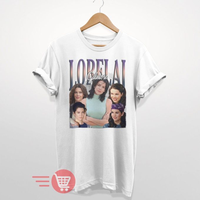 Limited Lorelai Gilmore Vintage T-Shirt Gift For Women And Man Unisex T-Shirt 4