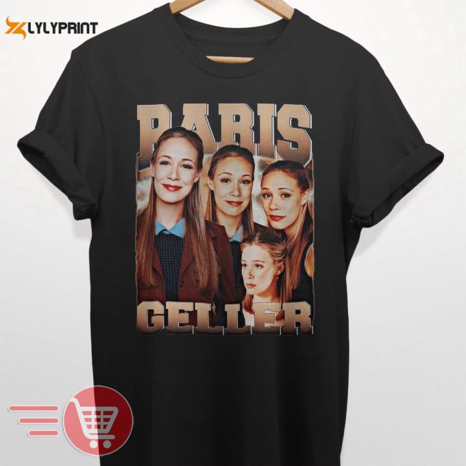 Limited Paris Geller Vintage T-Shirt, Gift For Women And Man Unisex T-Shirt 1