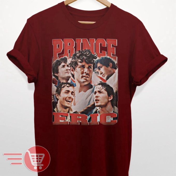 Limited Prince Eric Vintage T-Shirt, Gift For Women And Man Unisex T-Shirt 4