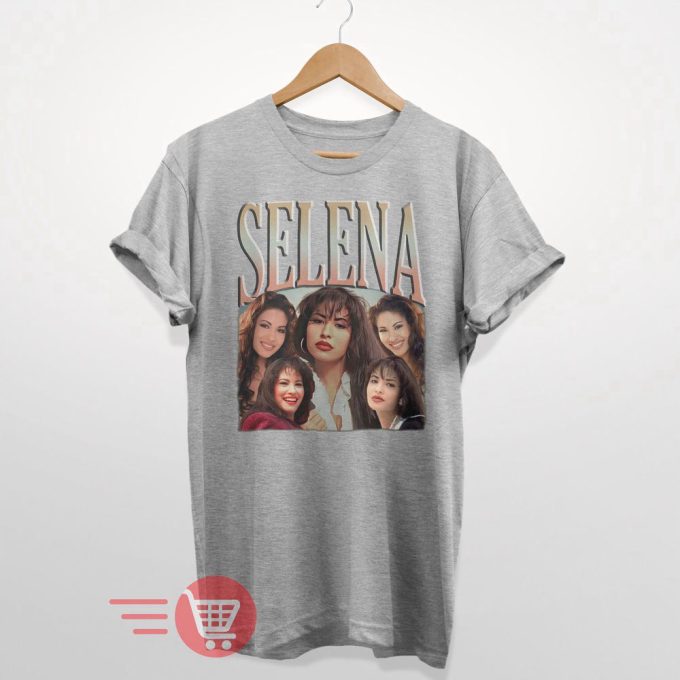 Limited Selena Vintage T-Shirt Gift For Women And Man Unisex T-Shirt 2