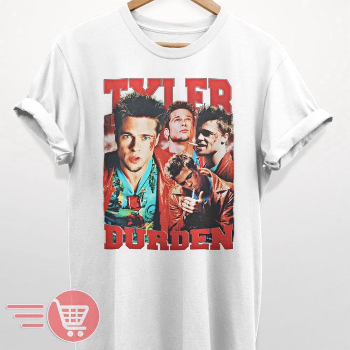 Limited Tyler Durden Vintage T-Shirt, Gift For Women And Man Unisex T-Shirt 4