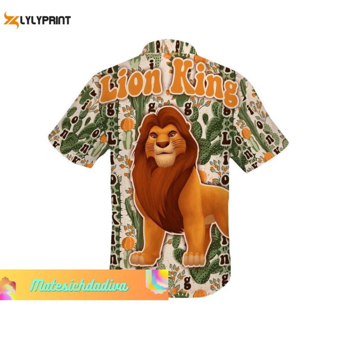 Lion King Hawaiian Shirt, Simba Hawaiian Shirt 2