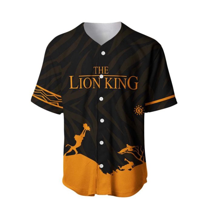 Lion King Iconic Scene Disney Custom Baseball Jersey 2