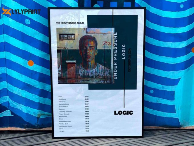 Logic &Amp;Quot;Under Pressure&Amp;Quot; Album Cover Poster 1