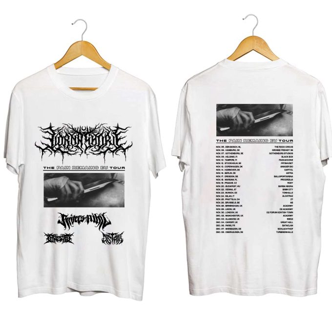 Lorna Shore 2023 Concert Shirt: The Pain Remains Tour - Official Fan Shirt 2